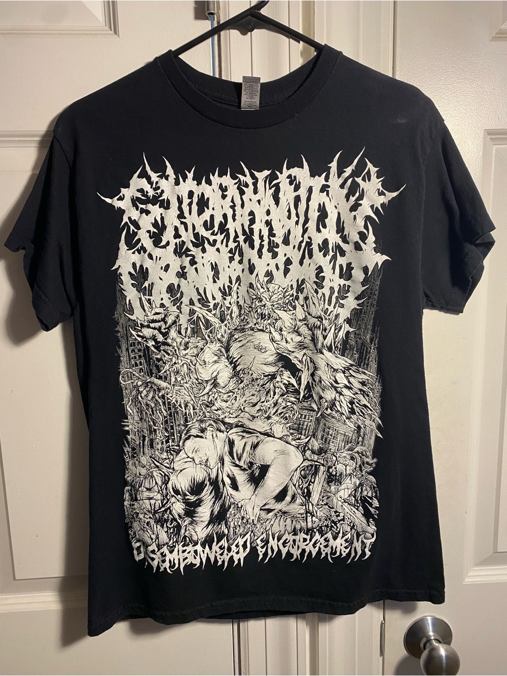 Extermination Dismemberment Gildan Black Short-Sleeve M Band Tee